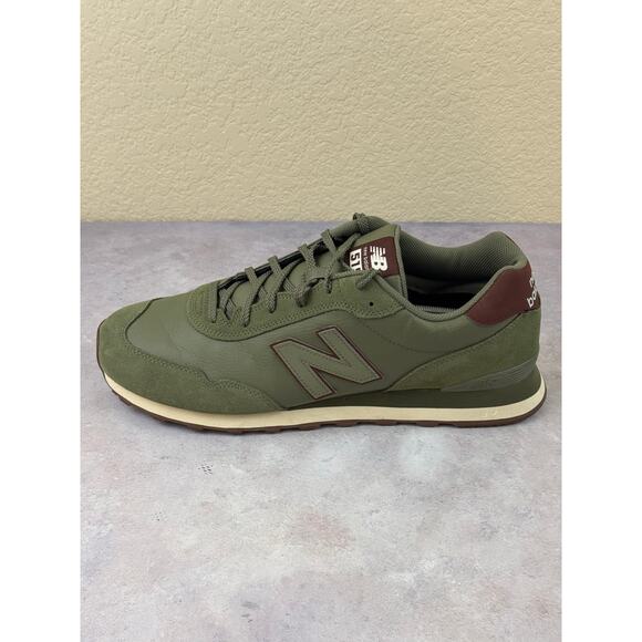 New Balance 515 'Dark Olive Casual Sneakers Men's Size 17 ML515ADW Flaws READ - Picture 6 of 12